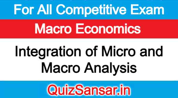 Integration of Micro and Macro Analysis