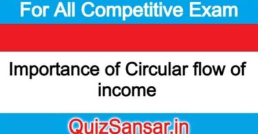 Importance of Circular flow of income