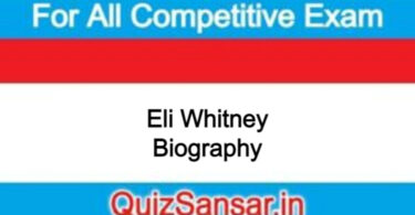 Eli Whitney Biography