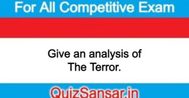 Give an analysis of The Terror.