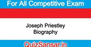 Joseph Priestley Biography
