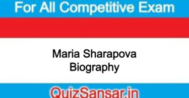 Maria Sharapova Biography