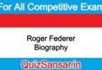 Roger Federer Biography