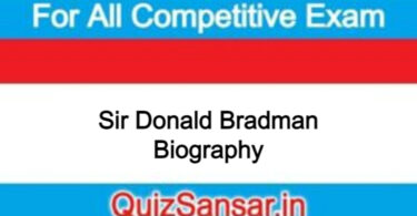 Sir Donald Bradman Biography