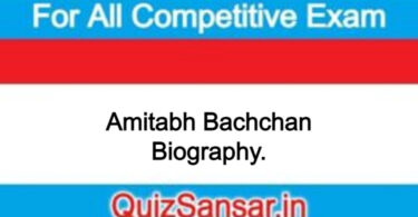 Amitabh Bachchan Biography.
