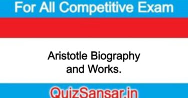 Aristotle Biography and Works.