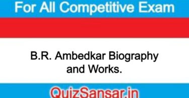 B.R. Ambedkar Biography and Works.