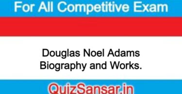 Douglas Noel Adams Biography and Works.