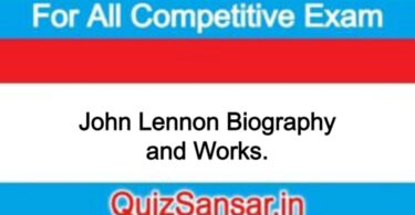 John Lennon Biography and Works.