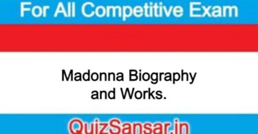 Madonna Biography and Works.