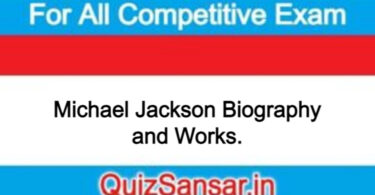 Michael Jackson Biography and Works.