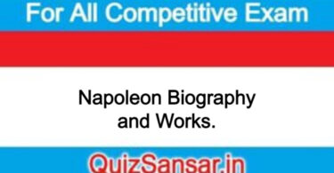 Napoleon Biography and Works.