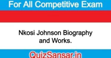 Nkosi Johnson Biography and Works.