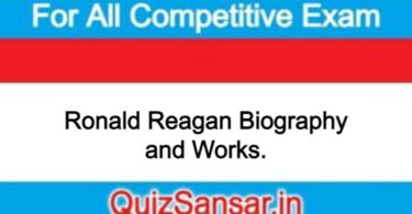 Ronald Reagan Biography and Works.