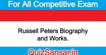 Russell Peters Biography and Works.