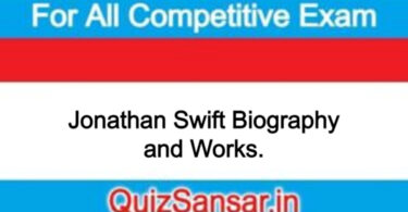 Jonathan Swift Biography and Works.