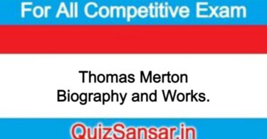 Thomas Merton Biography and Works.